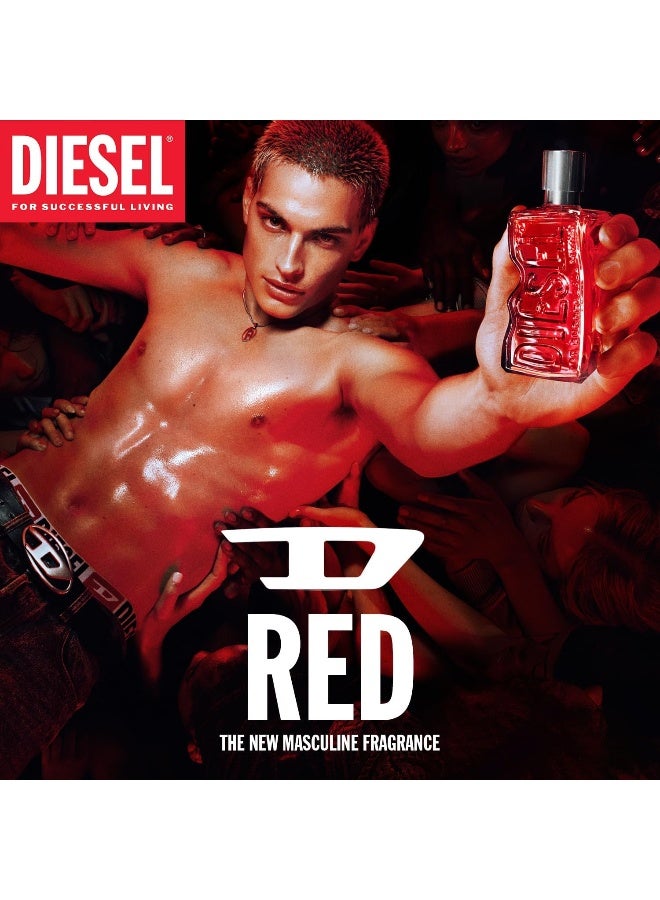DIESEL D Red Eau De Parfum For Men - Image 4