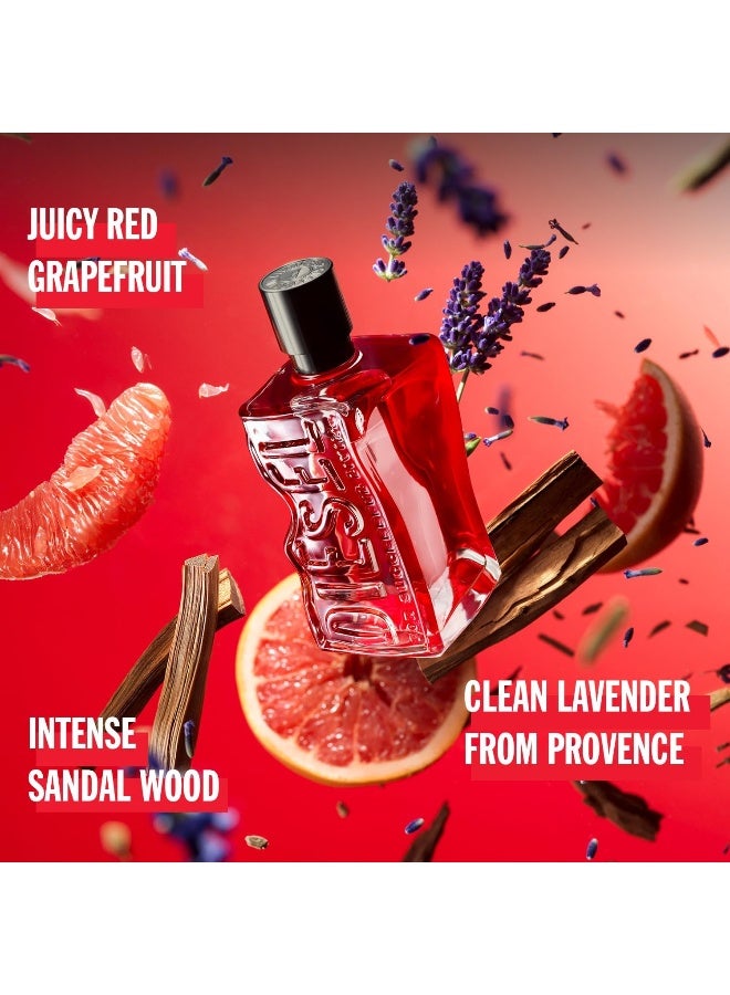 DIESEL D Red Eau De Parfum For Men - Image 3