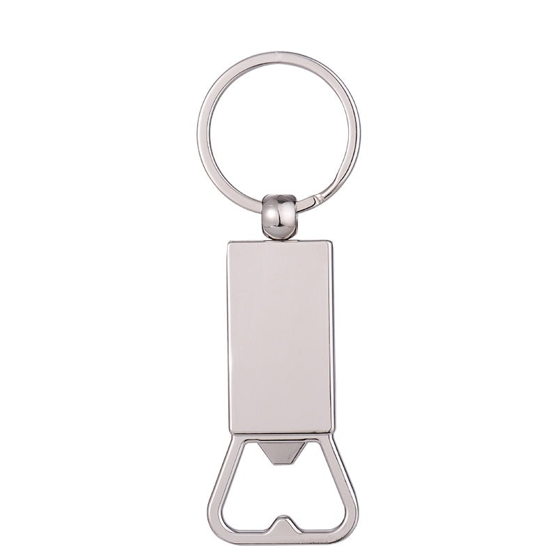 Personalized picture key chain customized color photo engraving information alloy pendant key chain and bottle opener in one 10pcs YSK011 - Image 3