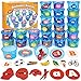 Joyreal Alphabet Learning Toys for Toddlers 26 Alphabet Soup Sorters with 245 Flash Cards for Early Letter Awareness Recognition Fun Education Classroom Supplies Alphabet Sounds Teaching Games - Image 2