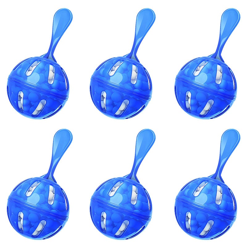 Leemone Humidifier Cleaner 6 Pack Demineralization Cleaning Ball Works in All humidifiers and Fish Tanks Purifies Water Prevents Hard Water BuildUp Eliminates White Dust and Odor