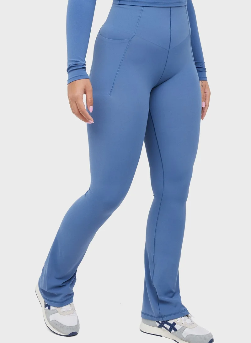 Aerie High Waist Flared Leggings