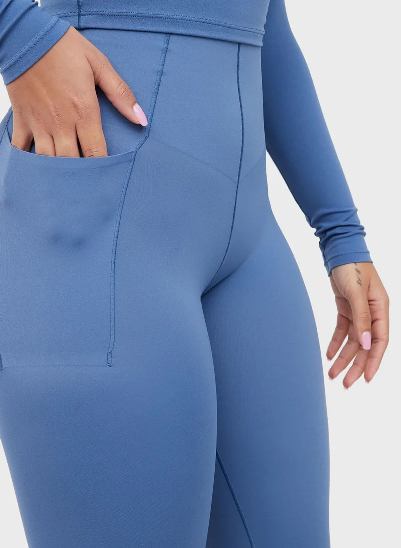 Aerie High Waist Flared Leggings