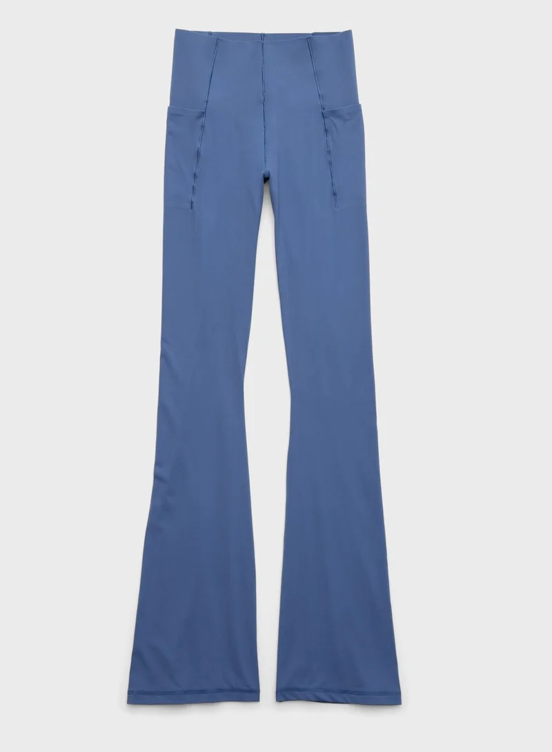 Aerie High Waist Flared Leggings