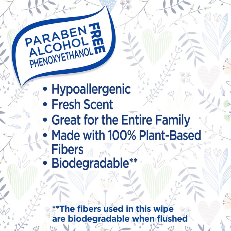 Equate Fresh Scent Flushable Wipes 18 ct "3-PACK" - Image 5