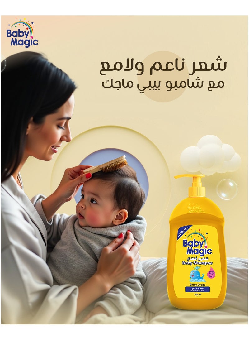 Baby Magic Baby Shampoo 750ml Shiny Soft Hair - Image 3