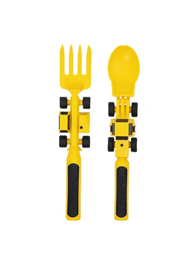 Constructive Eating - Toddler Utensils Made in USA - Silverware for Toddlers - Utensils for Kids - Constructive Eating Utensil Set - Image 2