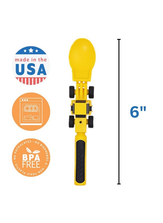 Constructive Eating - Toddler Utensils Made in USA - Silverware for Toddlers - Utensils for Kids - Constructive Eating Utensil Set - Image 4