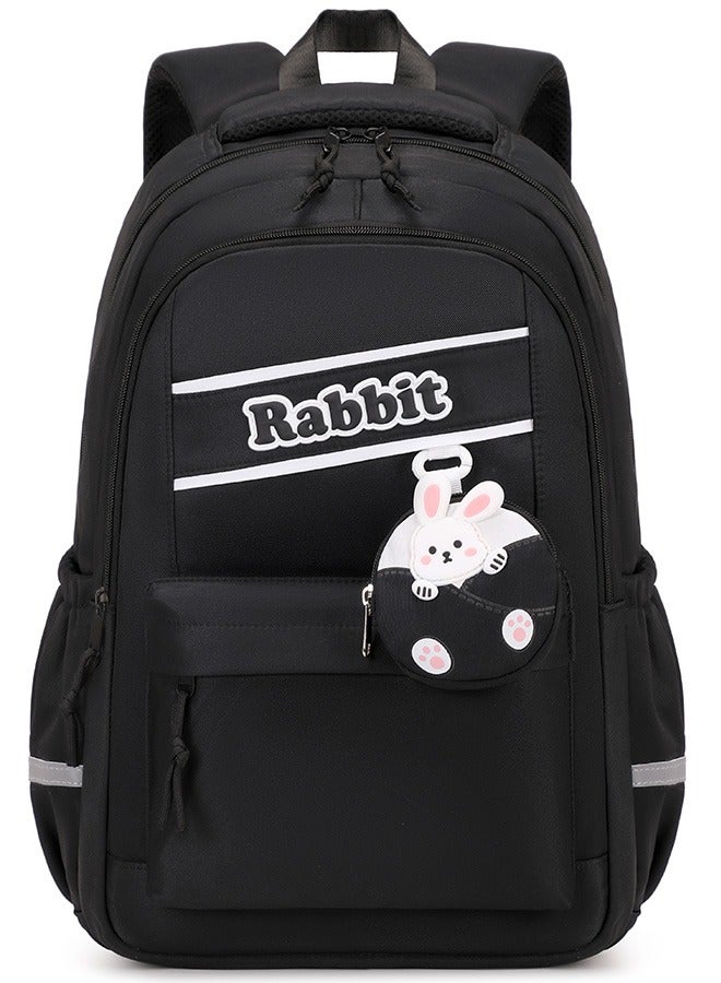 225 Cute Casual Female Fashion Nylon Travel Waterproof School Backpack Bag  - Image 3