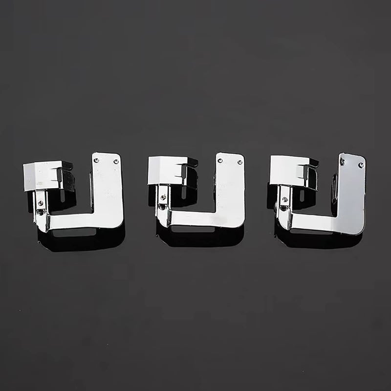 TISEKER 3 Sizes Wide Rolled Hem Pressure Foot Sewing Machine Presser Foot Hemmer Foot Set 1/2 Inch, 3/4 Inch, 1 Inch for Brother Singer and Other Low Shank Sewing Machine - Image 3