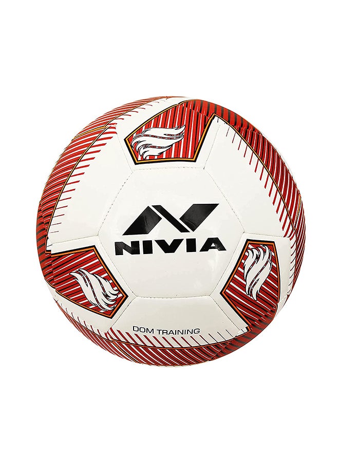 Nivia - Training ‎PU Football | Size 5 | Machine Stitched | 32 Panel | TPU top Layer | Soccer Ball | Butyl Bladder Core - Image 1