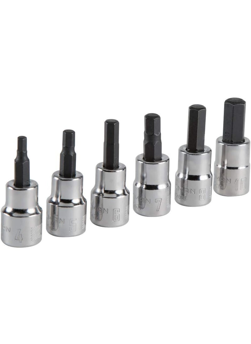 CRAFTSMAN CRAFTSMAN Hex Bit Socket Set 38 Drive Metric 6Piece CMMT34448  - Image 1