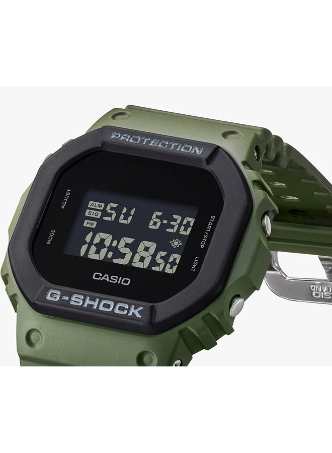 G-SHOCK ساعة جي شوك للرجال كاجوال DW-5610UU-3DR - Image 2