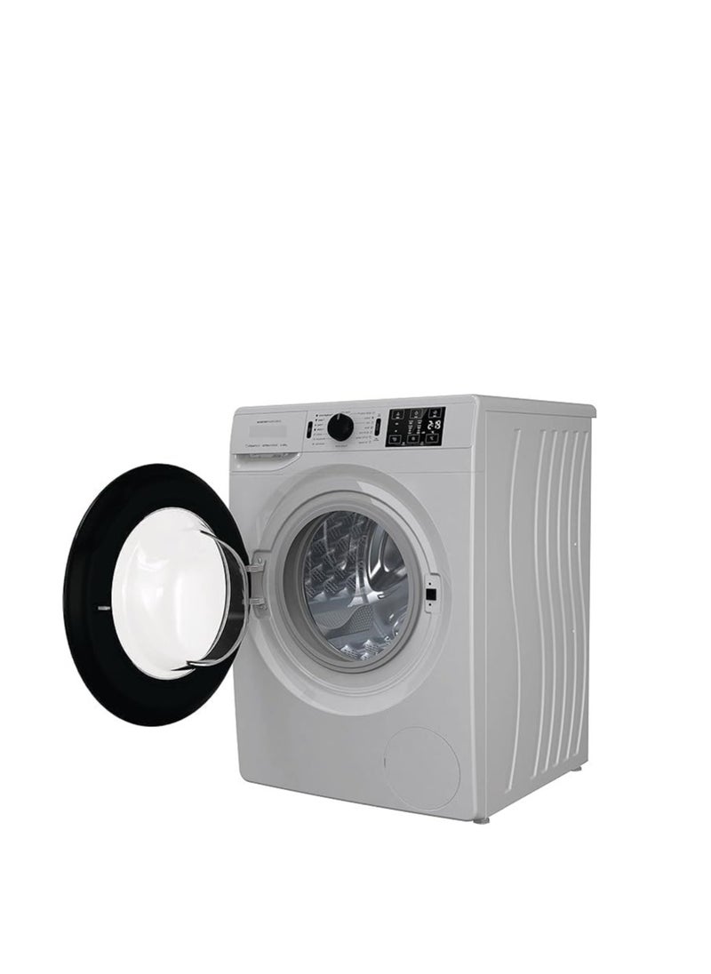 Gronje Fully Automatic Washer Front Load 10 Kg 16 Programs Spin 1400 RPM Inverter 1900 W LED display WNEI14AS  - Image 2