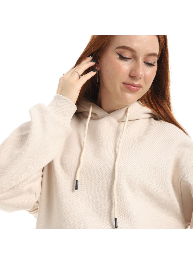 Coctail sweatshirt-8609-BEIGE - Image 4