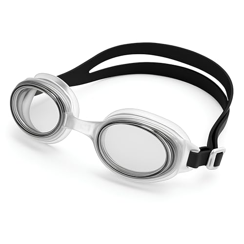 PulGos Swimming Goggles Unisex Swim Glasses For Kids, Teens & Adults | Anti-Fog, UV-Protected, Leak-Proof With Soft Silicone Seal & Adjustable Strap Ideal For Pool Training& Recreation,Black - Image 1