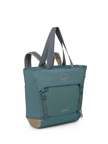 Osprey Daylite Large Tote Pack, Cascade Blue/Latte Brown - Image 1