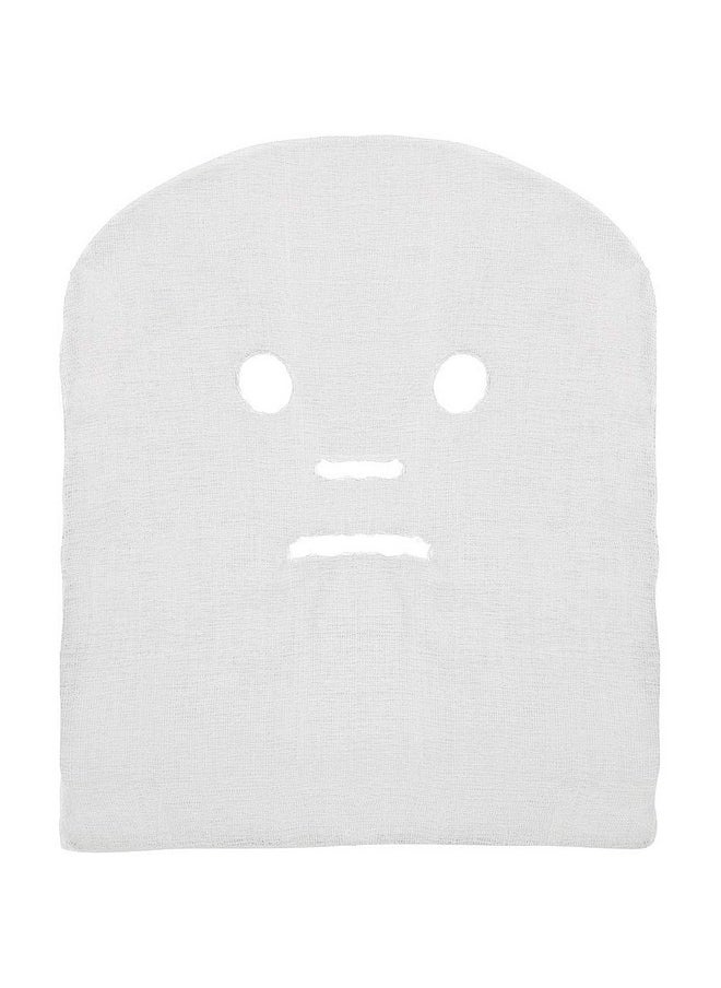 ForPro Professional Collection ForPro Professional Collection Precut Gauze Facial Mask, 100% Cotton Gauze, for High Frequency Facial Treatments and Masks, 100-Count  - Image 2