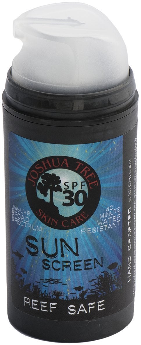 Joshua Tree SPF 30 Reef Safe Organic Sun Screen Lotion with Clear Zinc and Aloe - Image 2