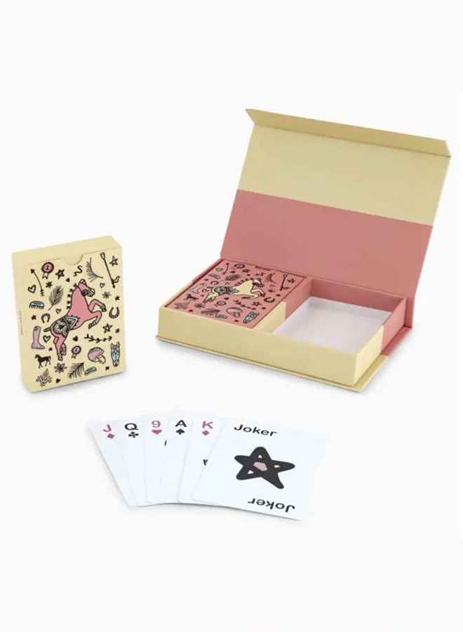 Silsal Set of 2 Horse Playing Cards