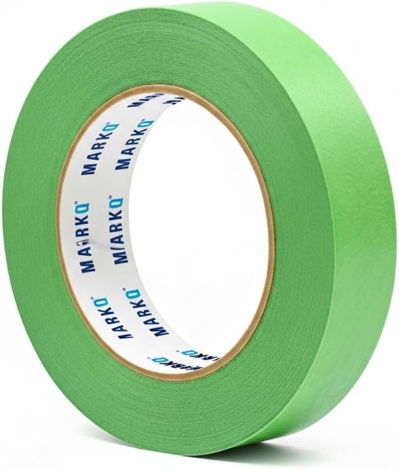 MARKQ Masking Tape 1 Inch x 20 Yards - Green Painter’s Tape for Painting, Crafts, Labeling, DIY Projects & Home Improvement - Easy Removal, Strong Adhesion, No Residue (1 Pack) - Image 1