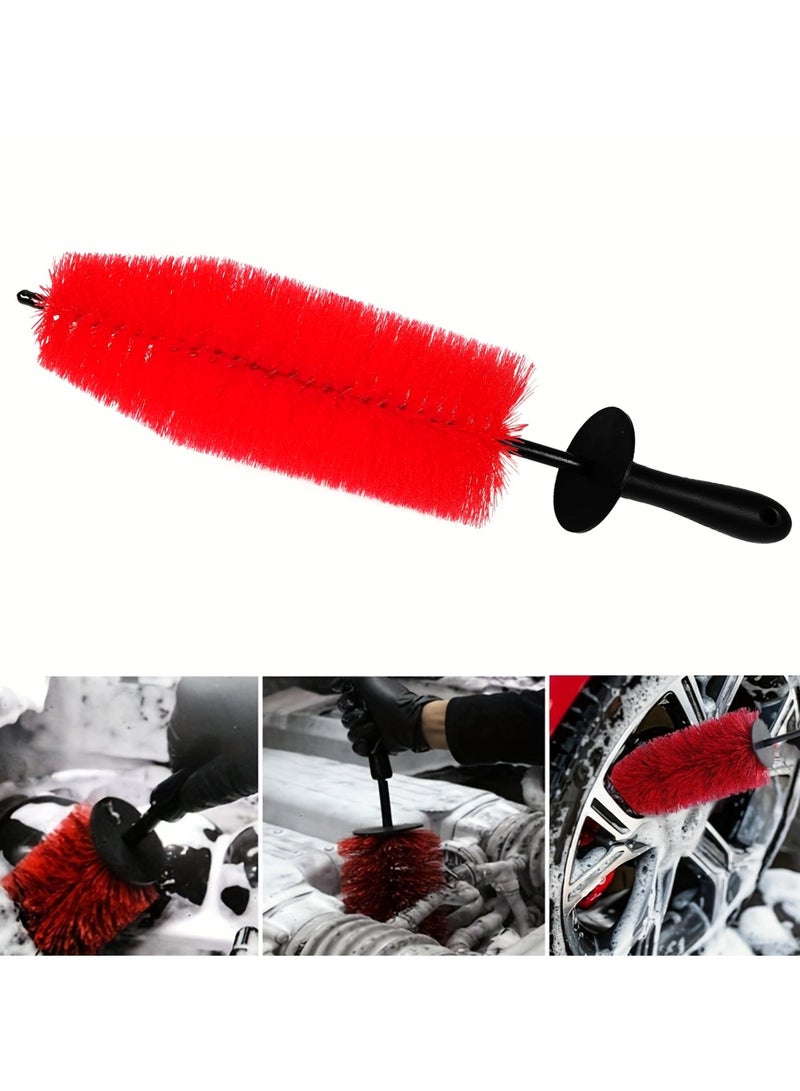 Wheel Brush Car Tire Rim Cleaning Brush For Car Home 435mm 100mm Diameter - Image 3