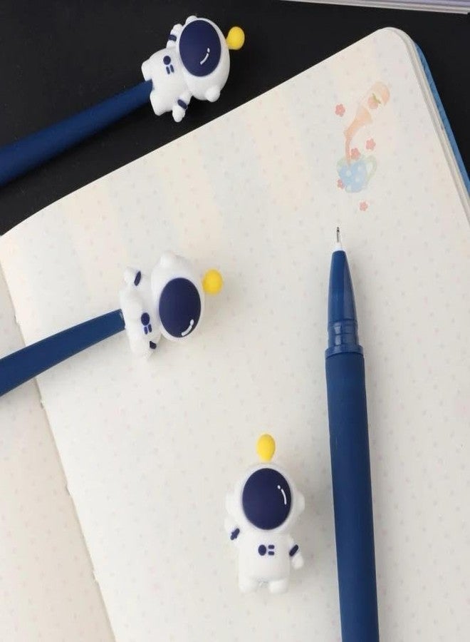 Radhya Accessories Space Astronaut Floppy Gel Pen for Kids Gel pen for adults (Pack of 2) Pen for School Cute Cartoon pen for girls Blue Grl Pen Birthday Gift Birthday Return Gift - Image 5