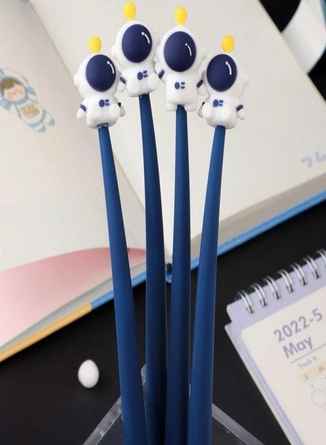 Radhya Accessories Space Astronaut Floppy Gel Pen for Kids Gel pen for adults (Pack of 2) Pen for School Cute Cartoon pen for girls Blue Grl Pen Birthday Gift Birthday Return Gift - Image 2