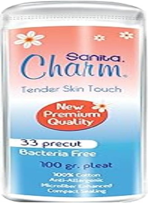 Sanita Charm Cotton Pleats 100 Gm