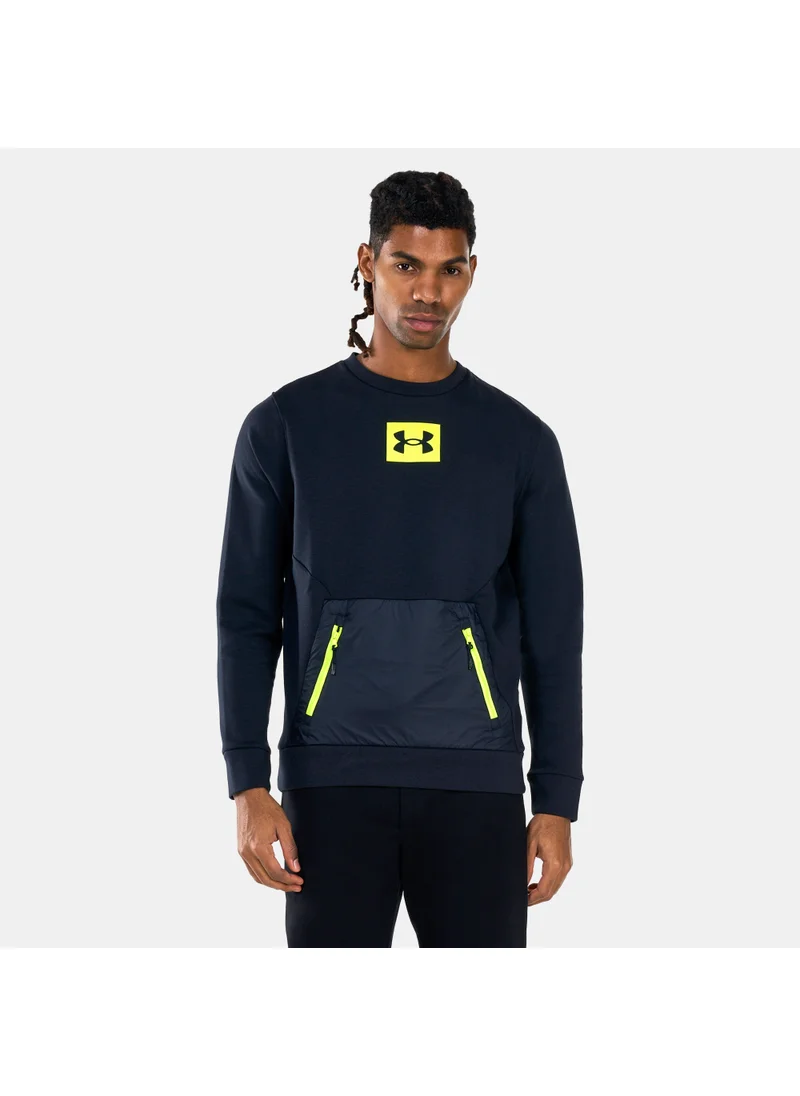 UNDER ARMOUR Men's UA Summit Knit Crew Sweatshirt