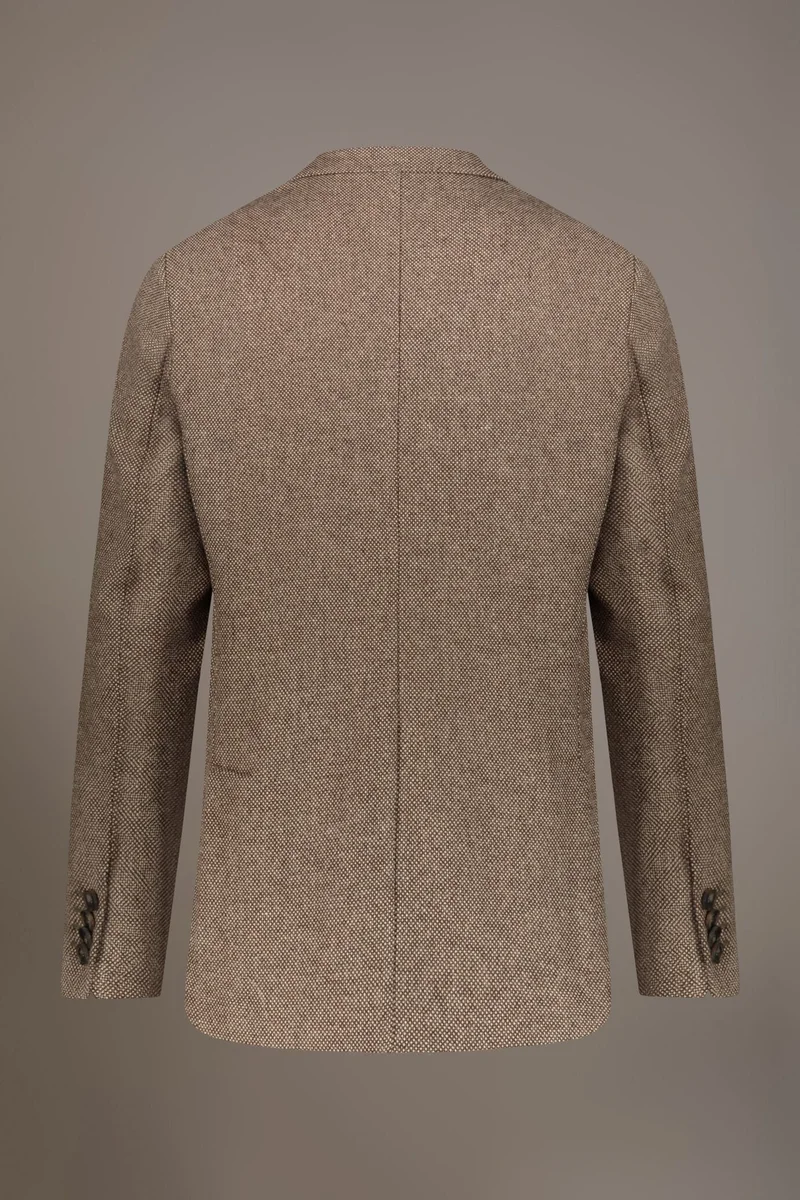 Doppelganger Beige Single-breasted jacket - Camel for Men | Best Price UAE