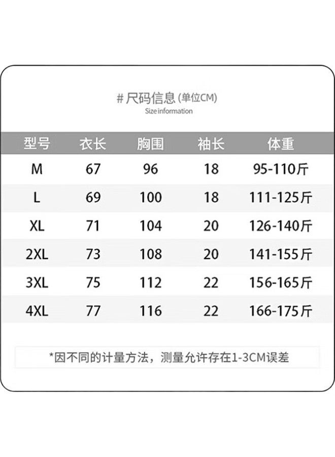 Pull Back Warrior Short Sleeve T-Shirt Men'S Cotton Round Neck Summer Base Shirt Men'S Printed Breathable Casual All-Match Top Men'S Wear - Image 3