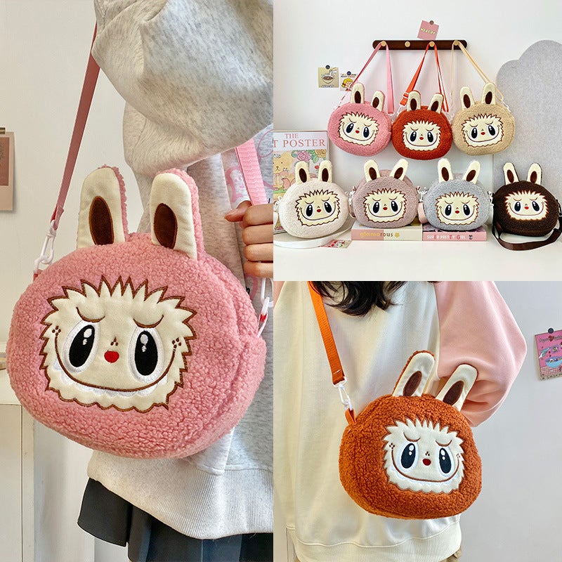 Bubble Matla Cloth Messenger Bag Grab Doll Change Plush Bag Children'S Shoulder Bag - Image 1