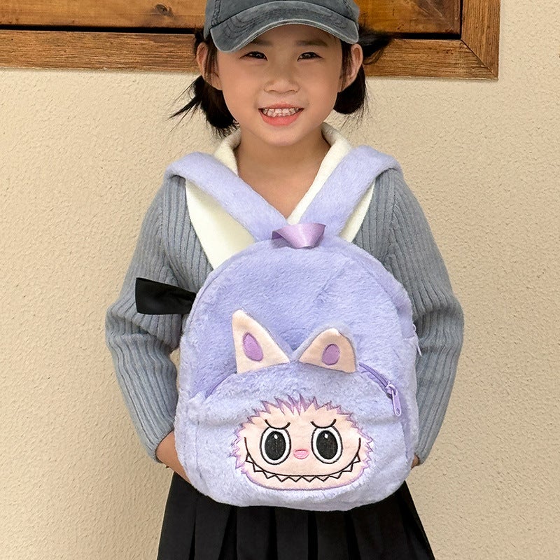 Bubble Matla Cloth Messenger Bag Grab Doll Change Plush Bag Children'S Shoulder Bag - Image 4