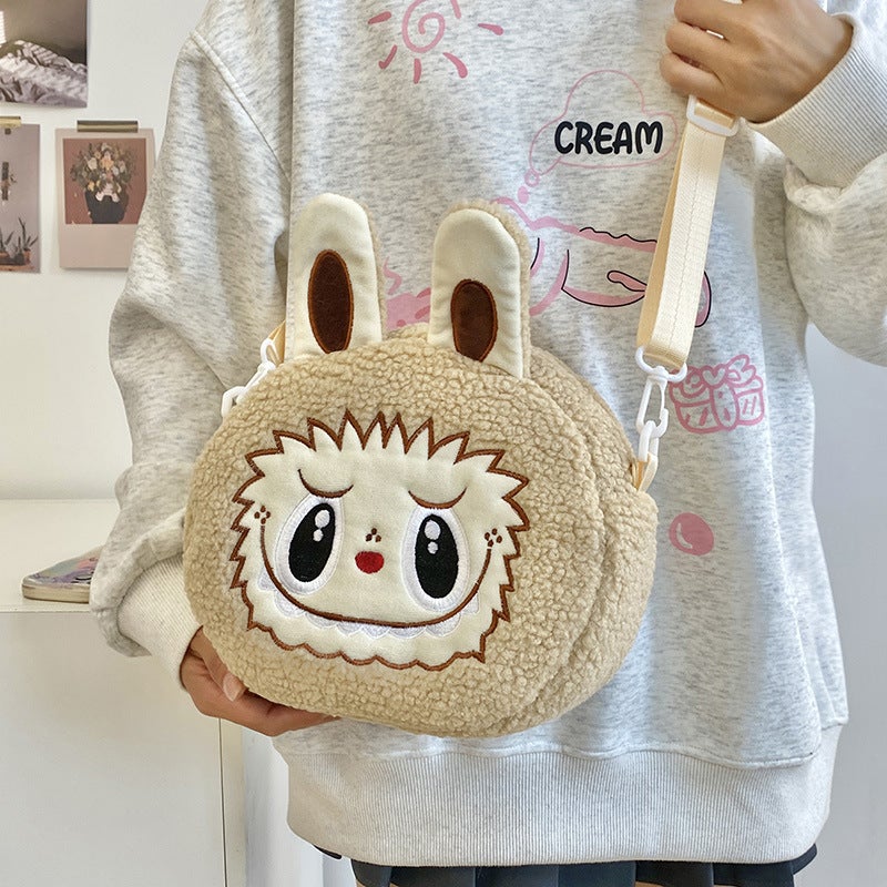 Bubble Matla Cloth Messenger Bag Grab Doll Change Plush Bag Children'S Shoulder Bag - Image 2