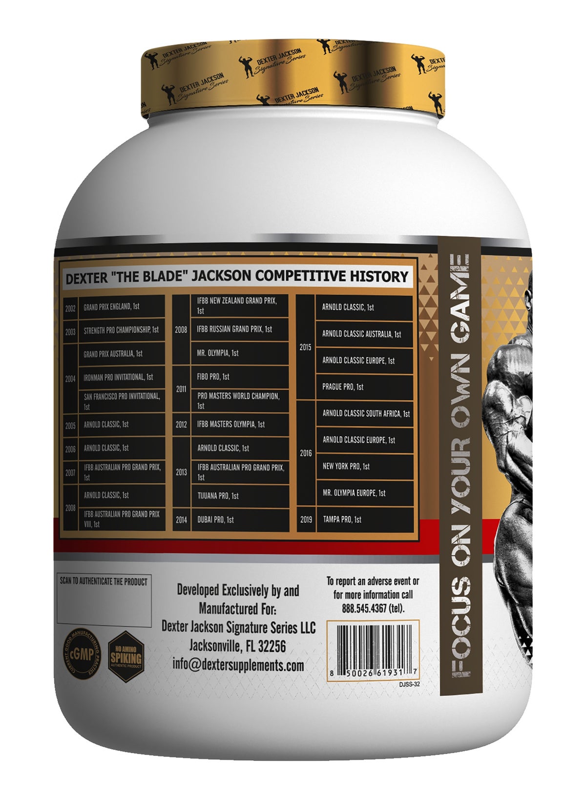 Dexter Jackson Gold Series The Blade Whey 5Lbs Milk Chocolate - Ultra Premium Protein Blend