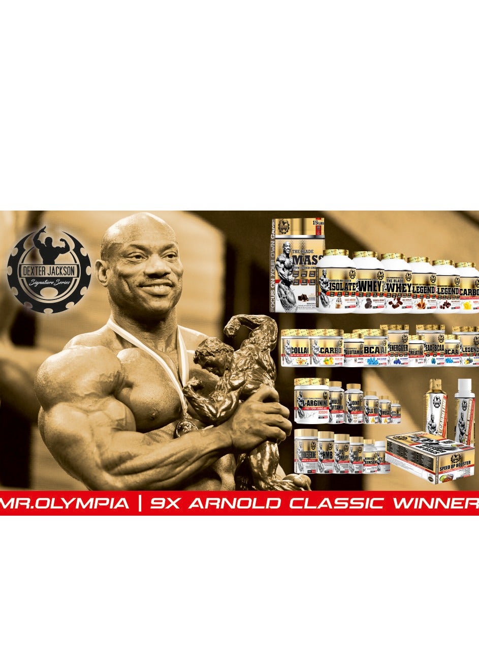 Dexter Jackson Gold Series The Blade Whey 5Lbs Milk Chocolate - Ultra Premium Protein Blend