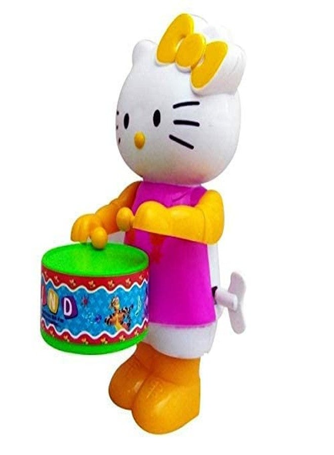 ROSEFAIR Key Operated Cute Drummer Toy with Noisemakers Favors Concert Party Cheering Props Children clap clap Your Hands Small Hands Clapping Toys for Kids (PROPS-DUCK-KITTYCAT-03) - Image 5