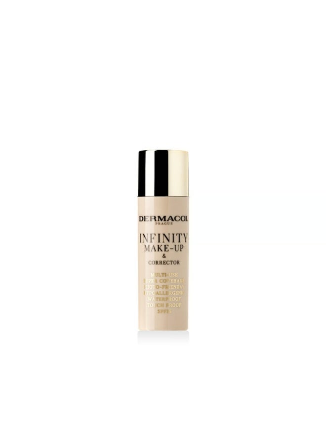 Dermacol Infinity Make-Up & Corrector SPF15 04 Bronze 20g - Image 1