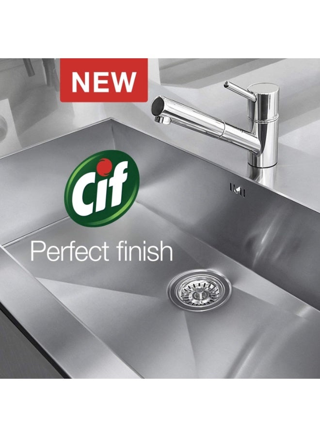 CIF Perfect Finish Stainless Steel Cleaner| Removes Tough Dirt 435ml (pack of 1) - Image 5
