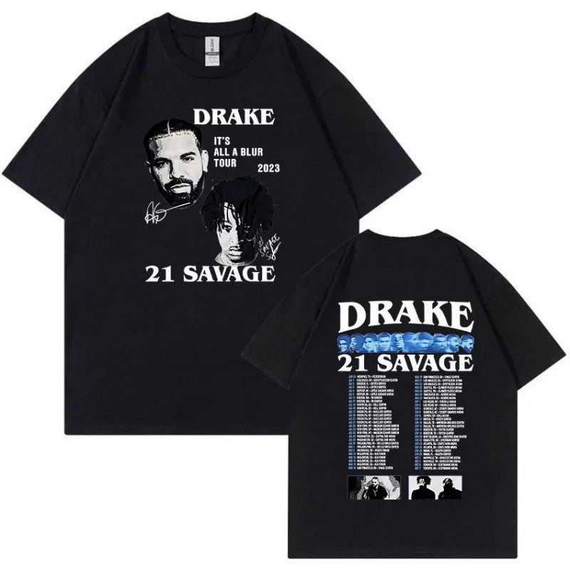 [European Code Cotton T] T-Shirt Unisexe Imprimé Graphique Pour Tshirt - Image 1