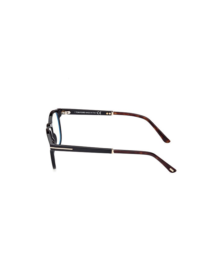 TOM FORD Unisex Round Eyeglass Frames Shiny Black TOMFORD FT5891-B00549 49 mm - Image 2