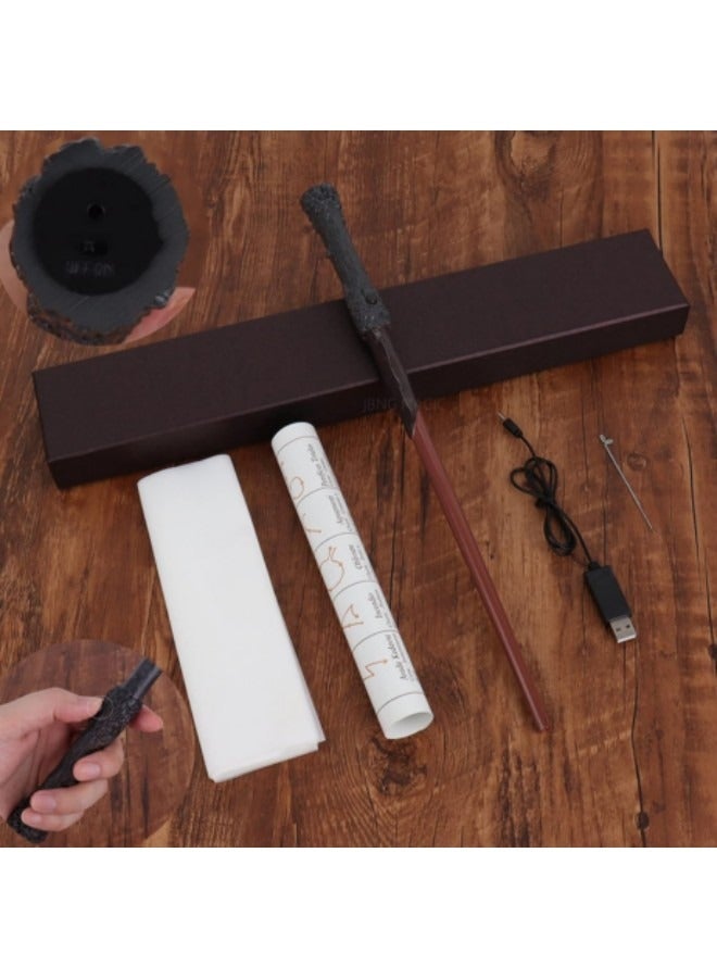 GGEROU Fireball Wand Magic Wand Fire Wand, Wizard Wand That Shoots Fireballs Fireball Blaster Incendio Wand - Image 4