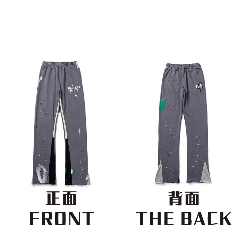 American-Style Trendy Brand Gallery Dept. Splash-Ink Casual Long Pants Men'S Sweatpants Spring/Summer Ins High Street Pants Women'S - Image 1