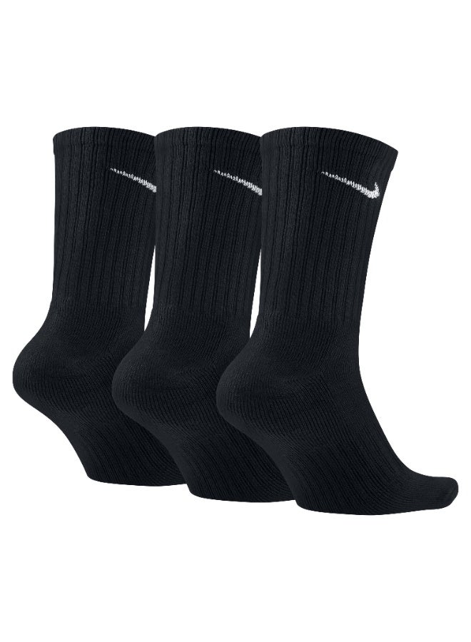 Nike Unisex Nike Cushioned Crew Socks 3-Pair - Image 1