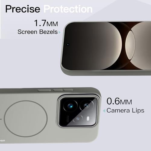 KARWAN®️ Magnetic Wireless Ultra Slim-Fit Back Case Cover for Realme GT 7 Pro |Hard PC Case Cover| Ultra-Thin & Light Weight with [Ultra Premium Feel] Case for Realme GT 7 Pro (6.7") (Grey) - Image 4