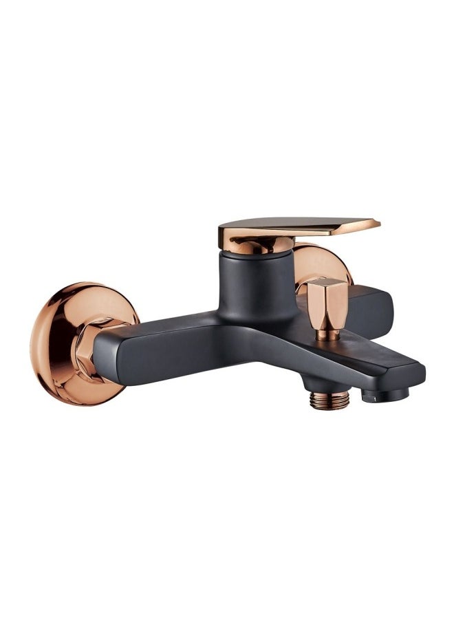 DANUBE HOME Milano Dulce Bath Shower Mixer Rose Gold + Matt Black With Shower Set - Made In China 