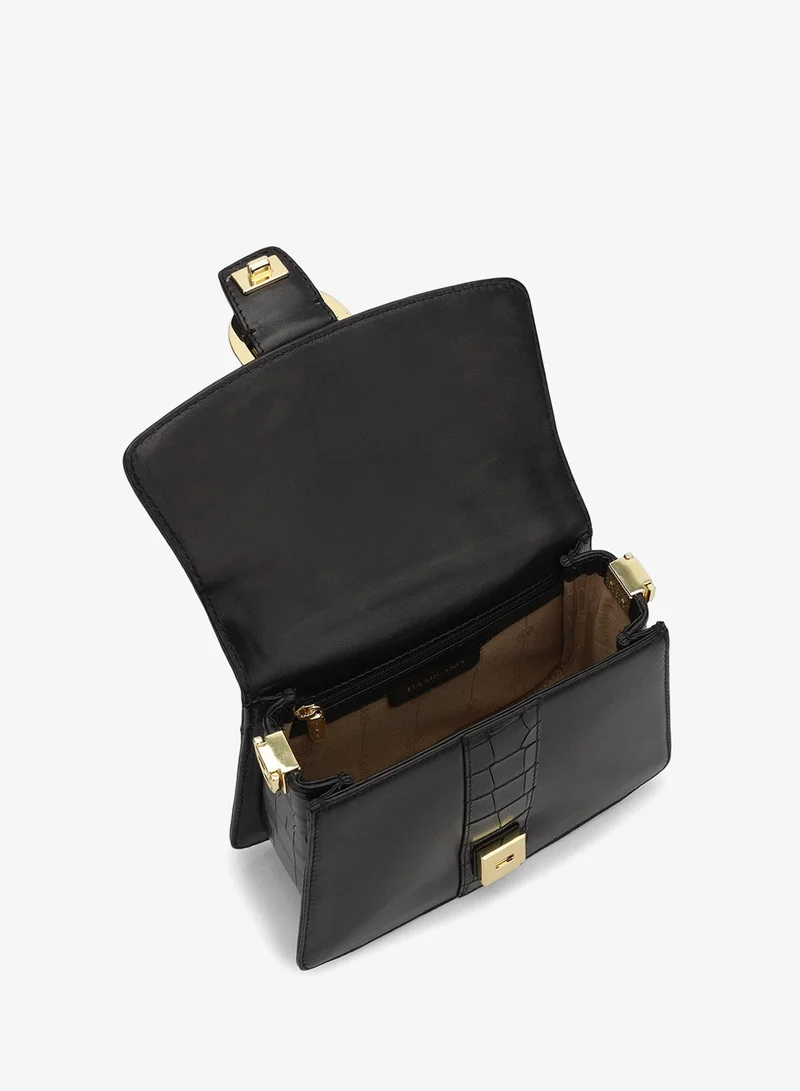 Da Milano black Fresco Top Handle Bag (S) for Women | Best Price UAE