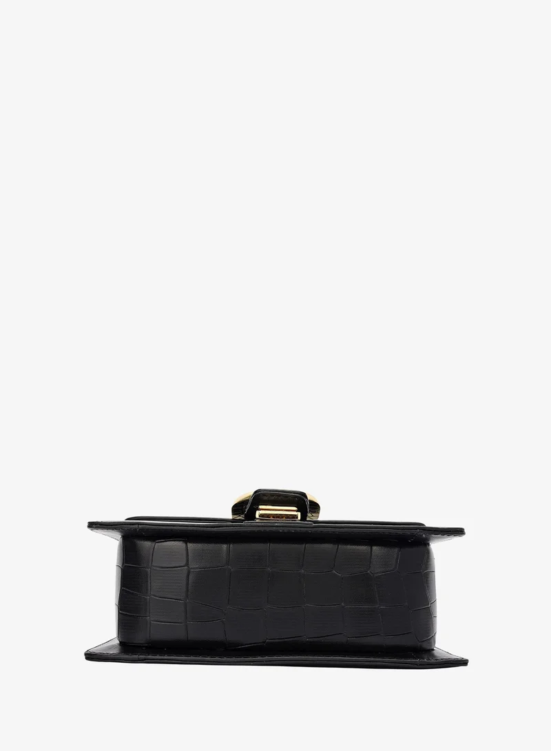 Da Milano black Fresco Top Handle Bag (S) for Women | Best Price UAE