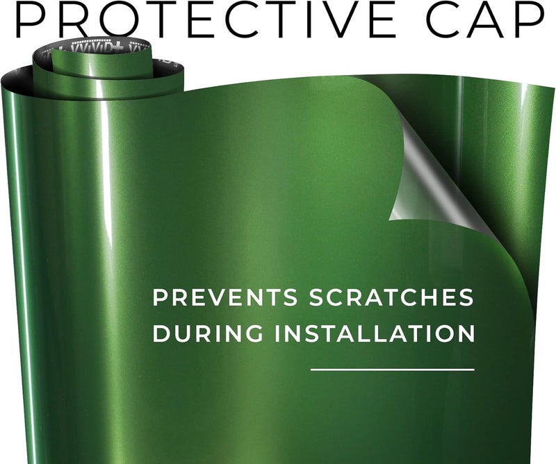 VViViD+ Ultra Gloss Premium Vinyl Car Wrap Film (3ft x 5ft, Gloss Sonoma Green) - Image 4